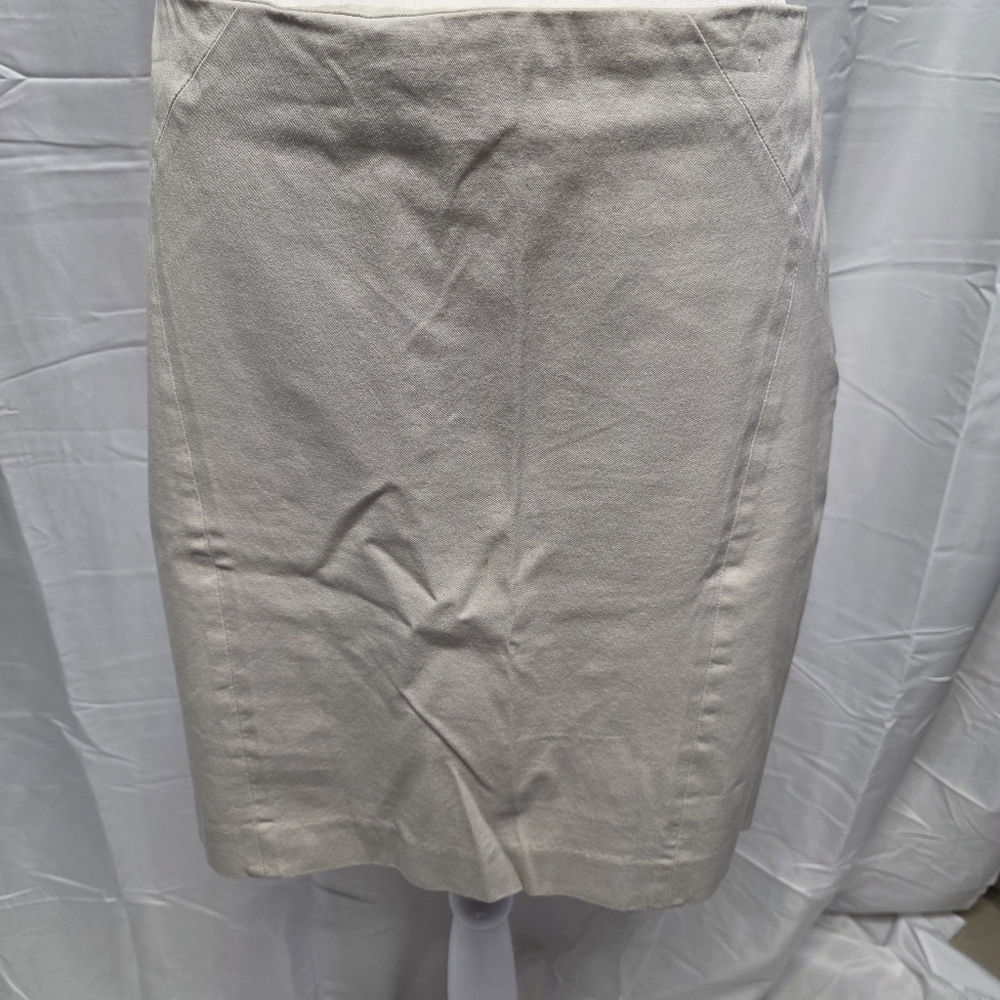 Banana Republic Cream Pencil Skirt